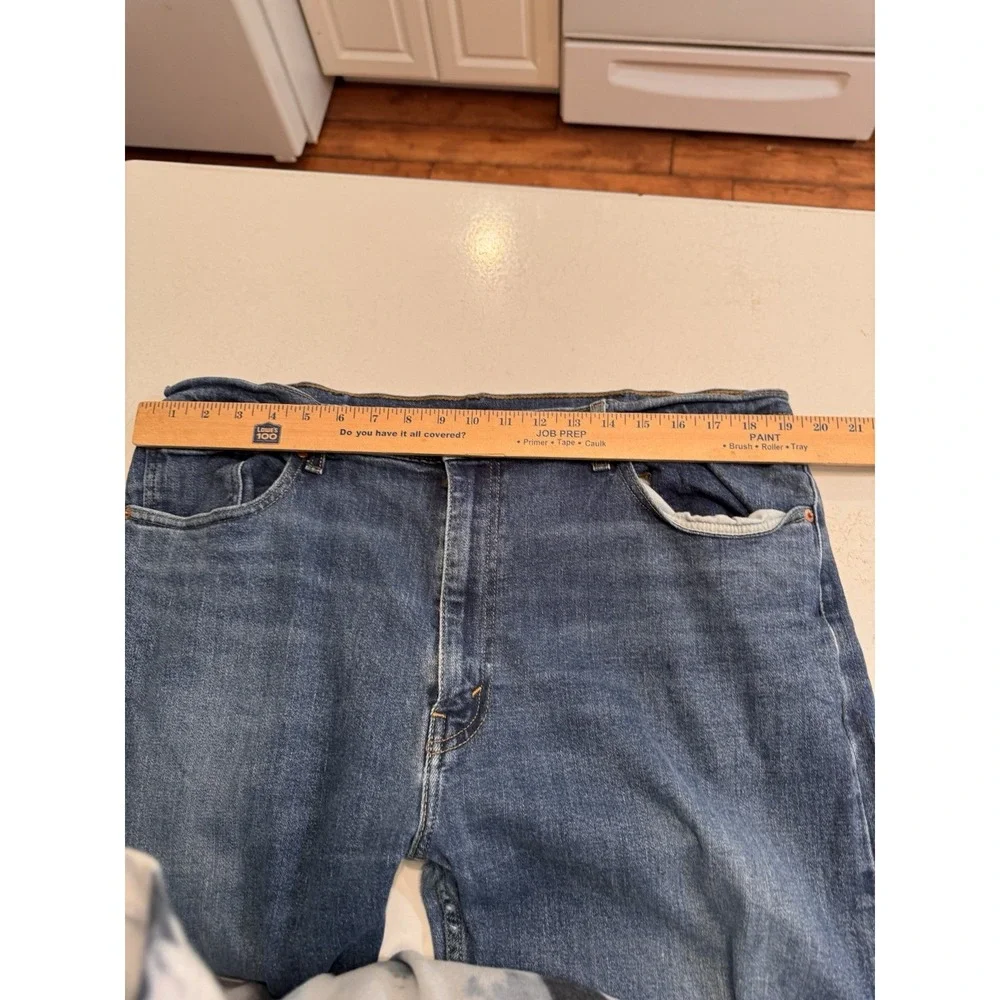 Levi's 505 Men's 40x32 (38x31.5 Actual)‎ Blue Jeans Straight Leg Relaxed Fit